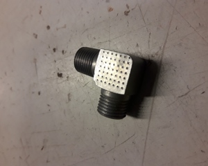 Central lubrication elbow 1/8" M&M